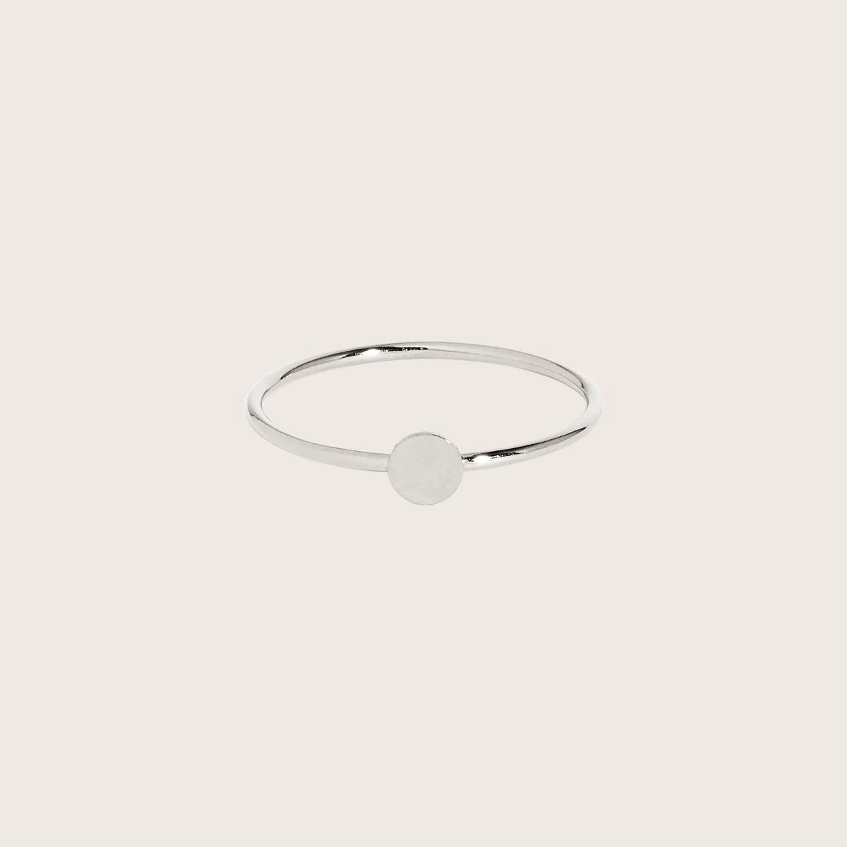 925 Sterling Silver Dot Stacking Ring