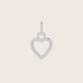 925 Sterling Silver Elara Heart Pendant