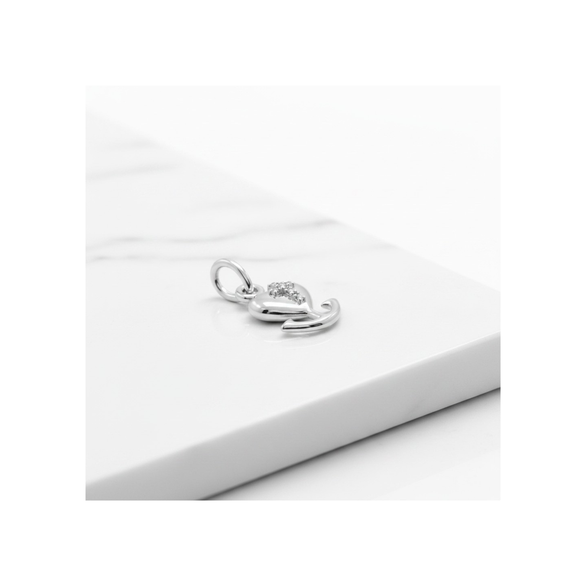 925 Sterling Silver Faith Love & Hope Charm