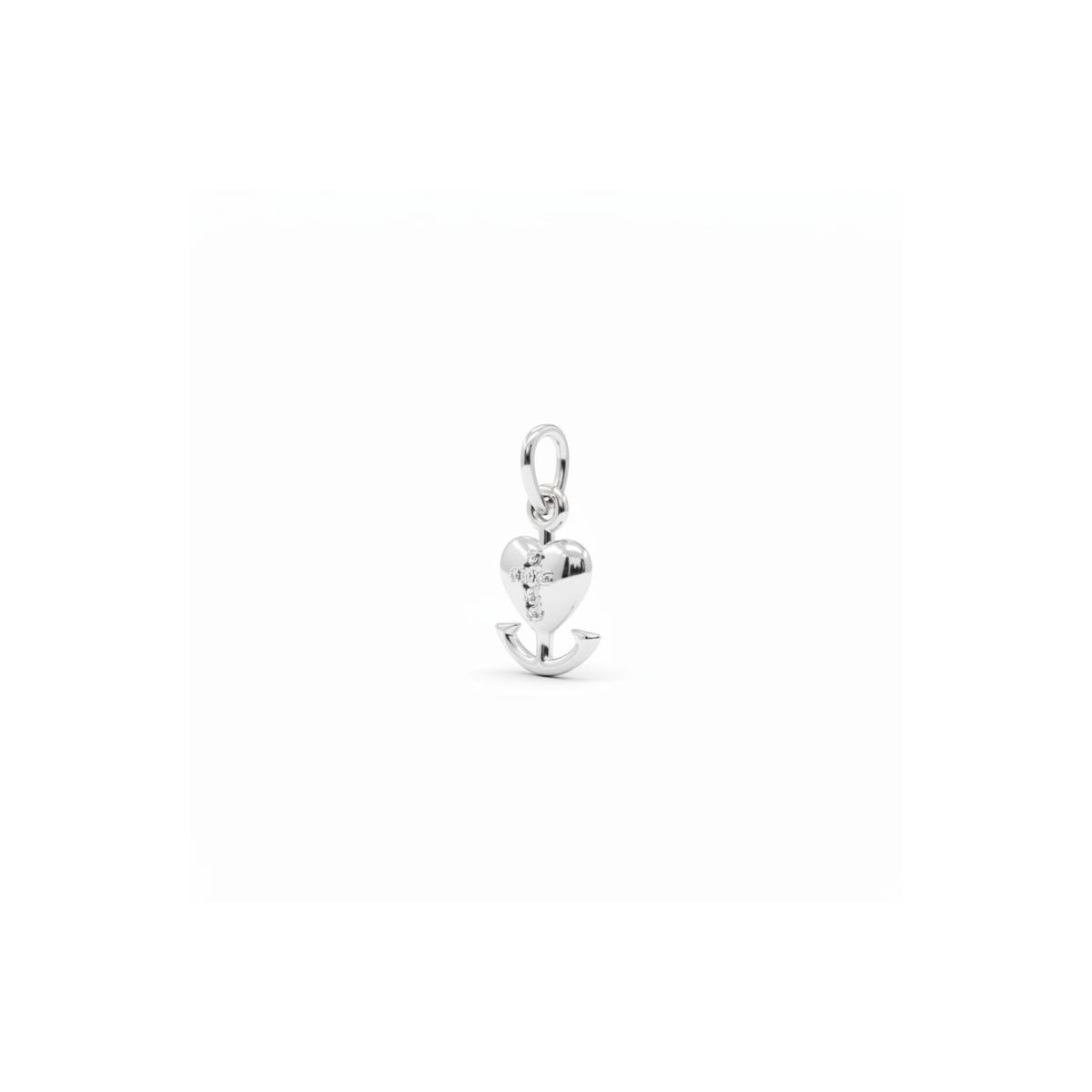 925 Sterling Silver Faith Love & Hope Charm