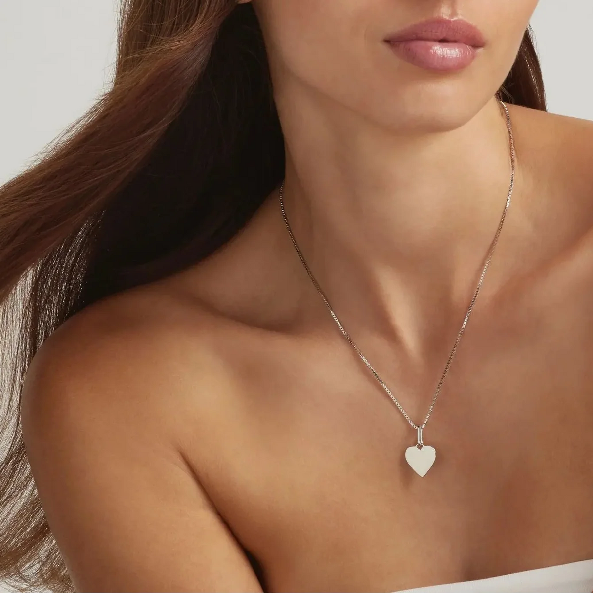Kordelia Engravable Heart Pendant – 925 Sterling Silver