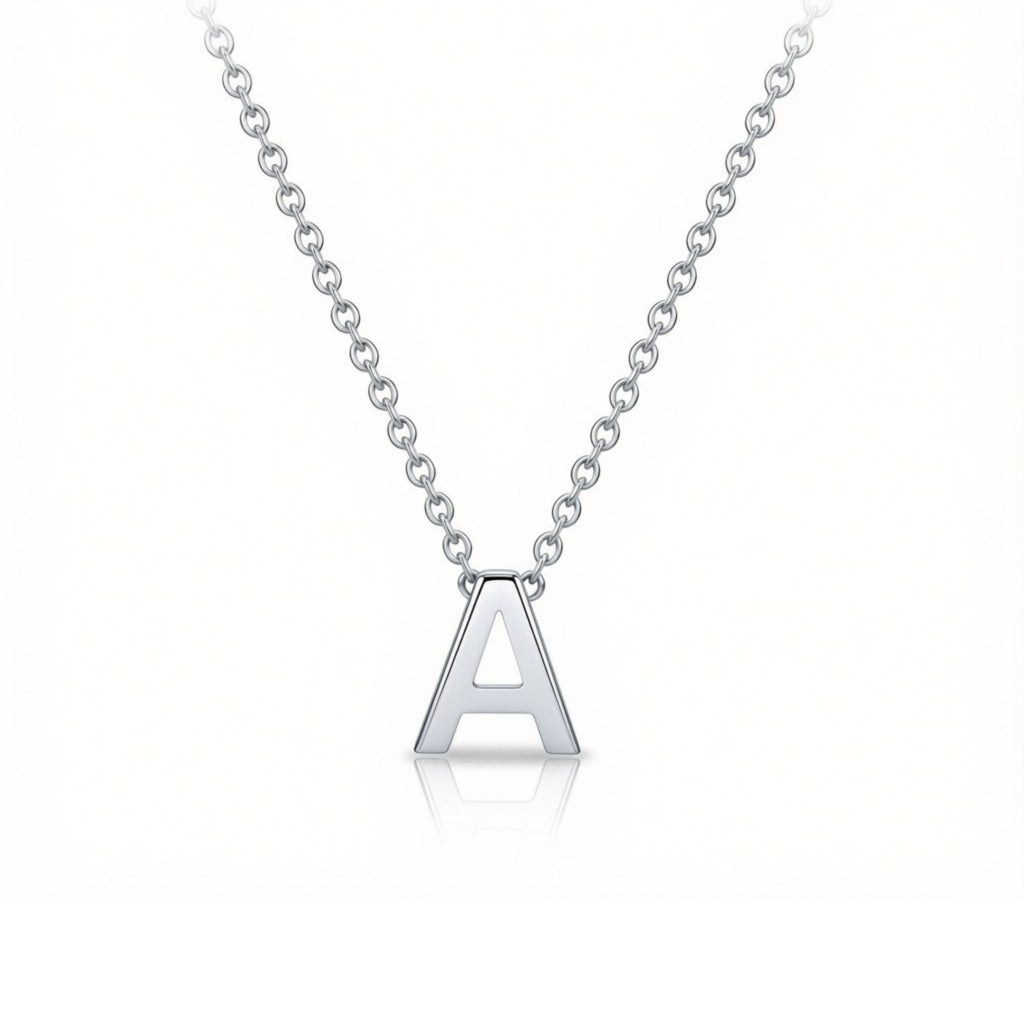 925 Sterling Silver Letter Necklace