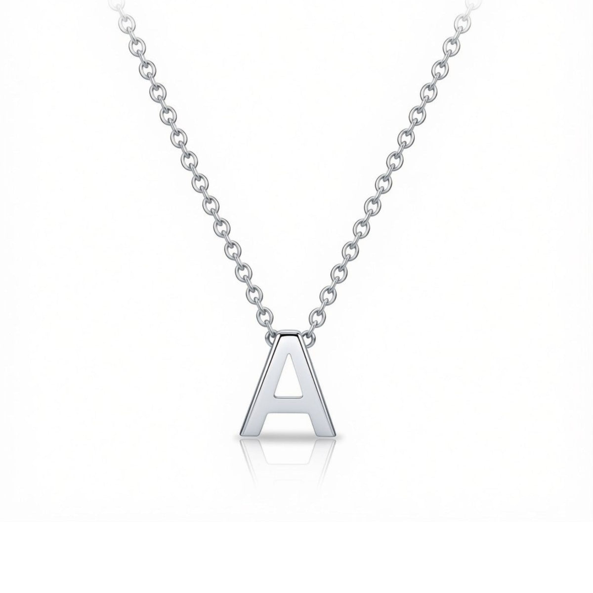 925 Sterling Silver Letter Necklace
