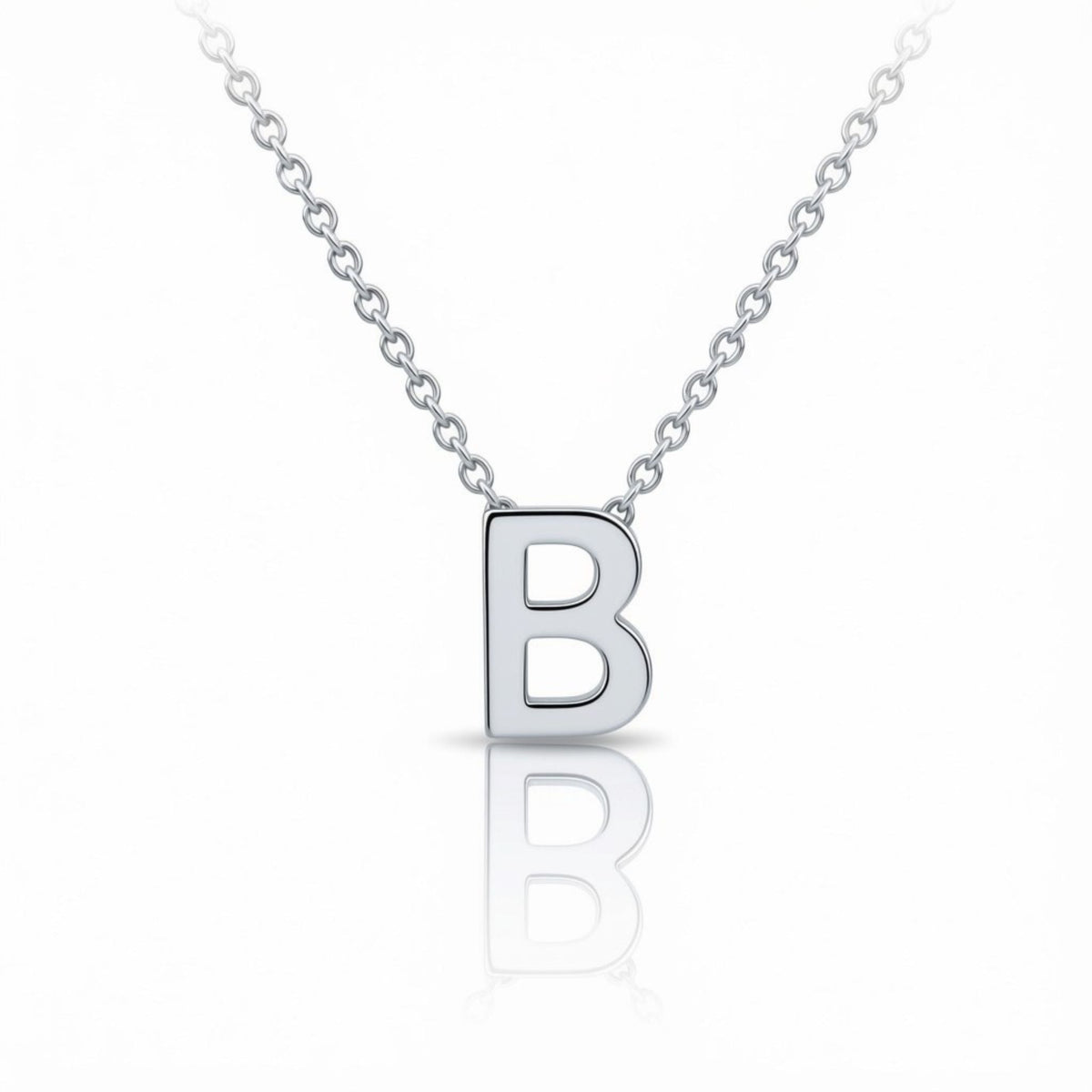 925 Sterling Silver Letter Necklace