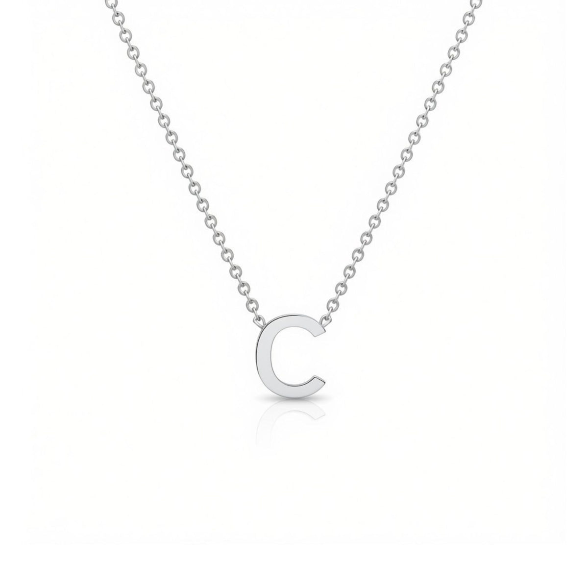 925 Sterling Silver Letter Necklace