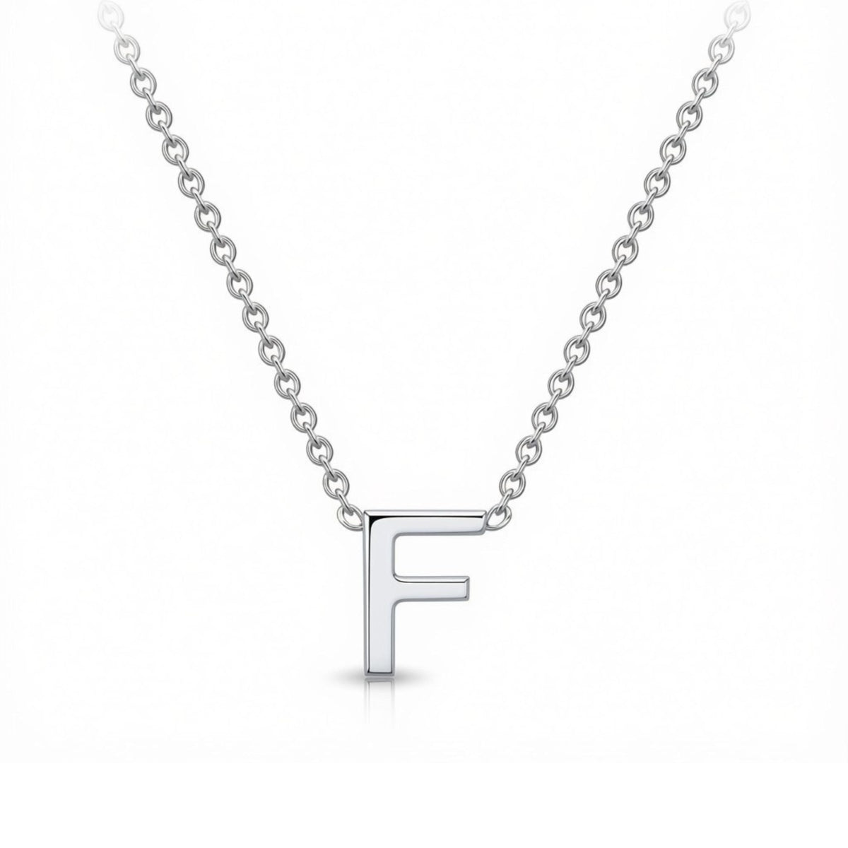 925 Sterling Silver Letter Necklace