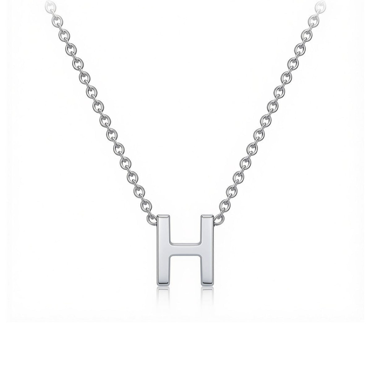 925 Sterling Silver Letter Necklace