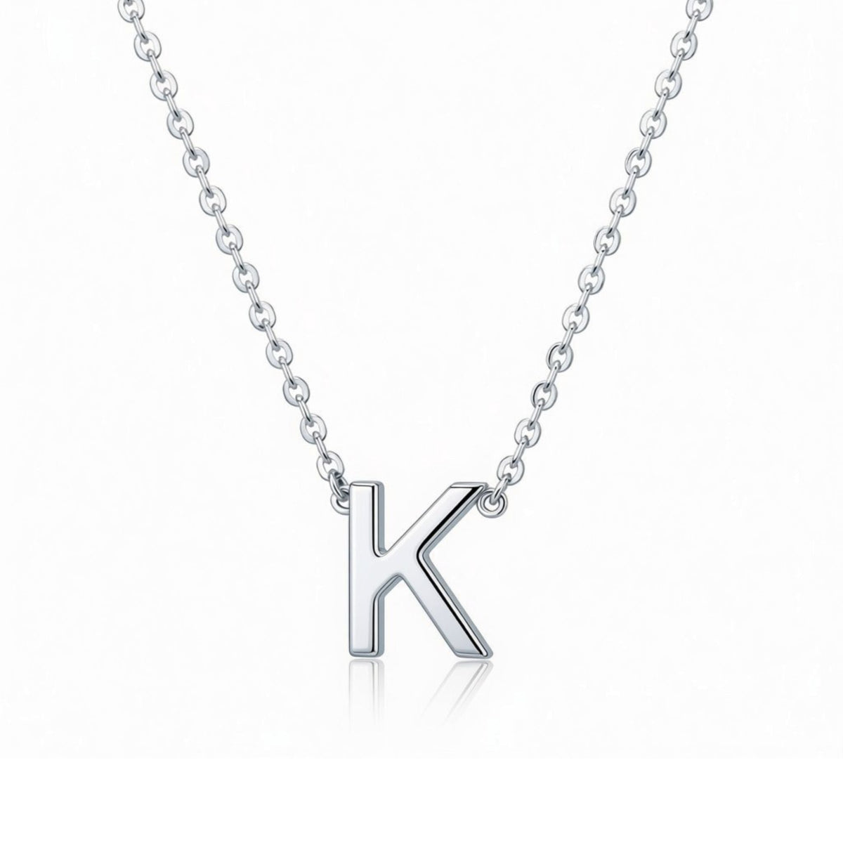 925 Sterling Silver Letter Necklace