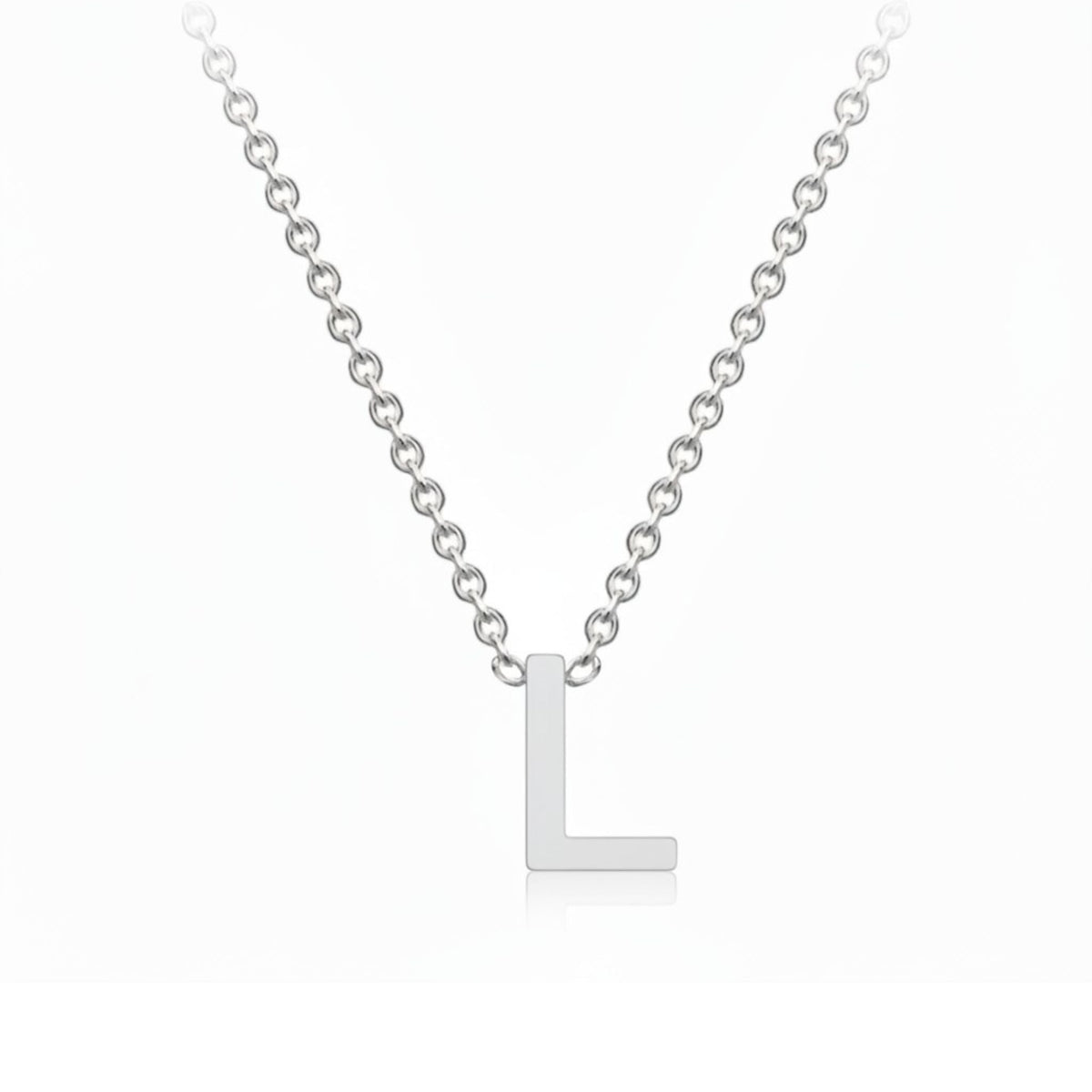 925 Sterling Silver Letter Necklace