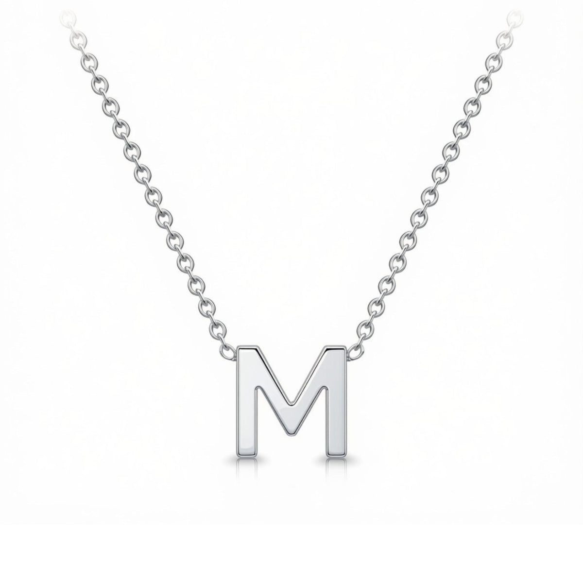 925 Sterling Silver Letter Necklace
