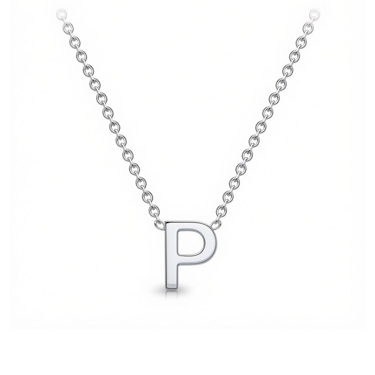 925 Sterling Silver Letter Necklace