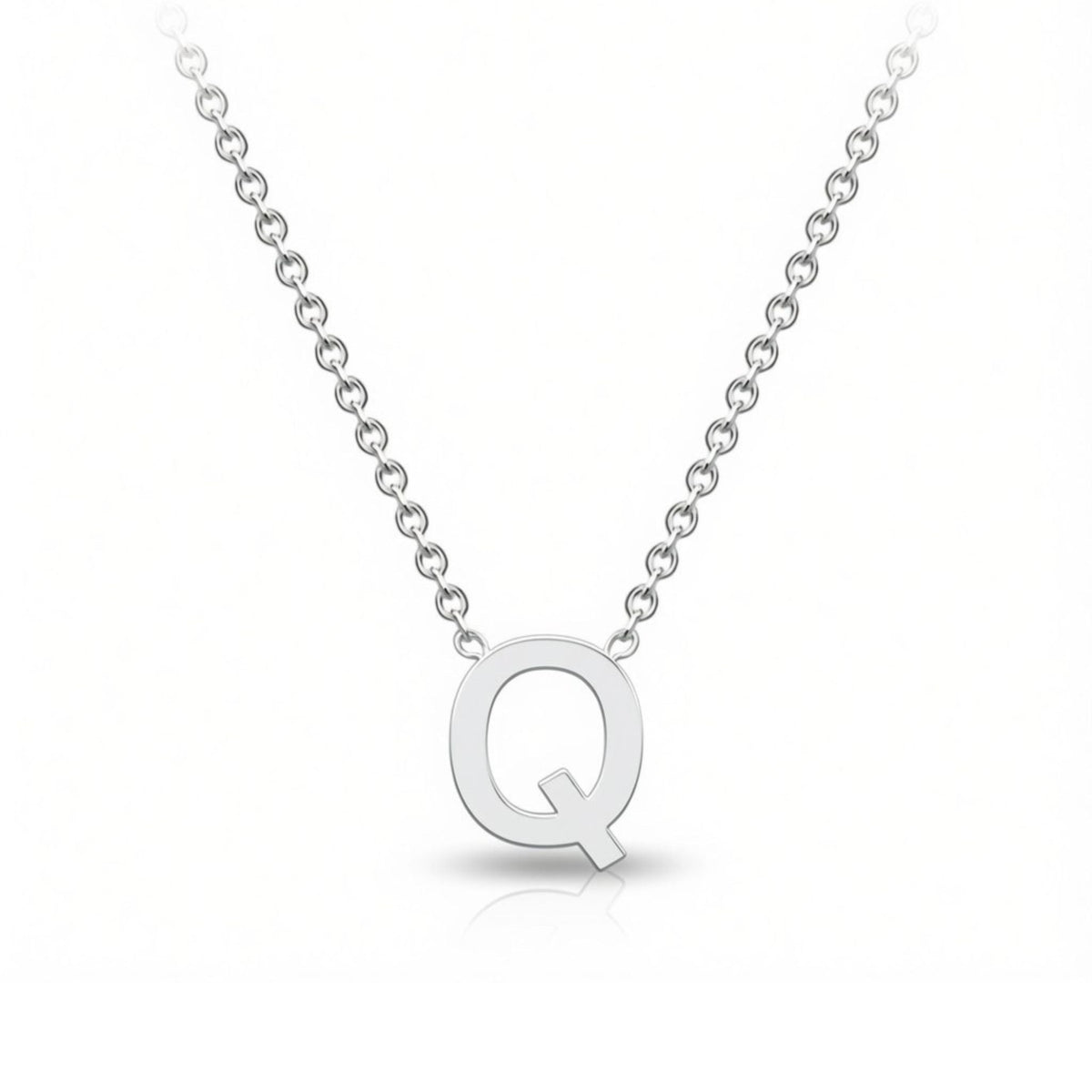 925 Sterling Silver Letter Necklace