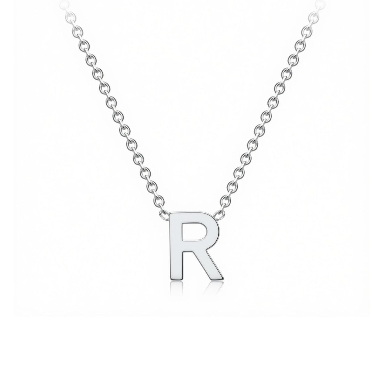 925 Sterling Silver Letter Necklace