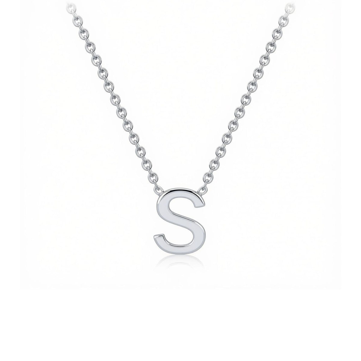 925 Sterling Silver Letter Necklace