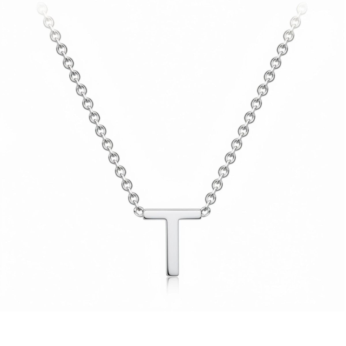 925 Sterling Silver Letter Necklace