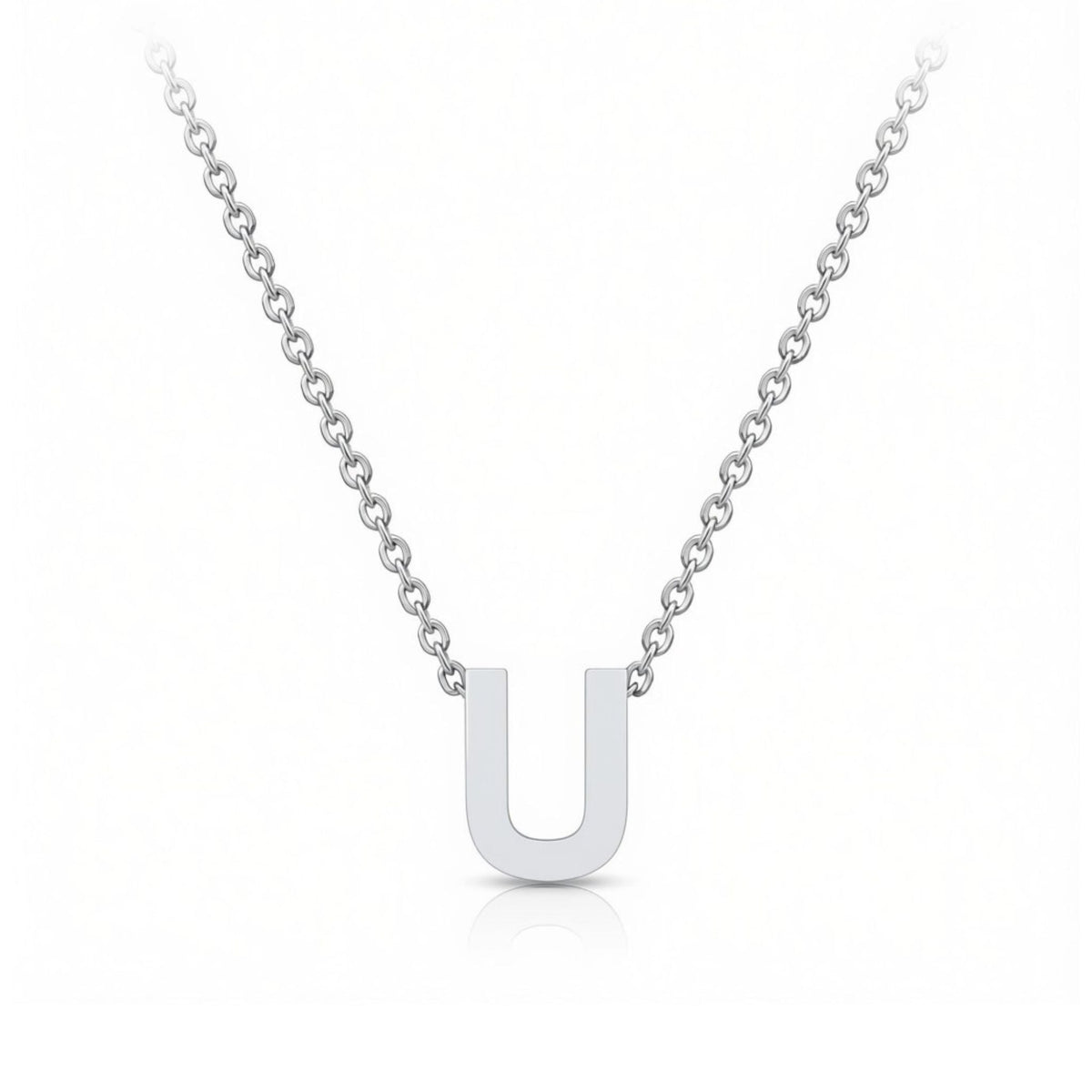 925 Sterling Silver Letter Necklace