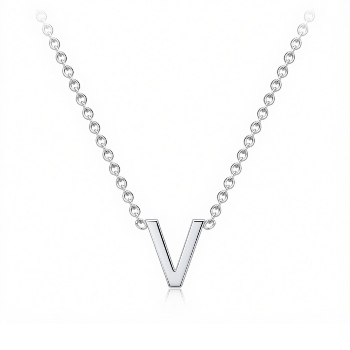 925 Sterling Silver Letter Necklace