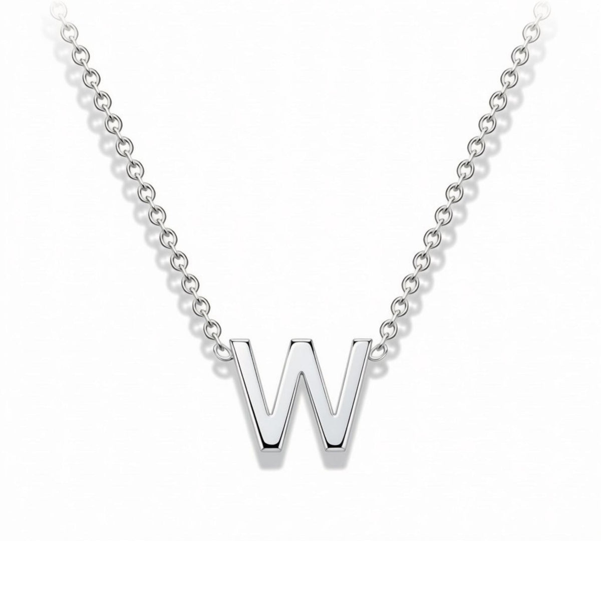 925 Sterling Silver Letter Necklace
