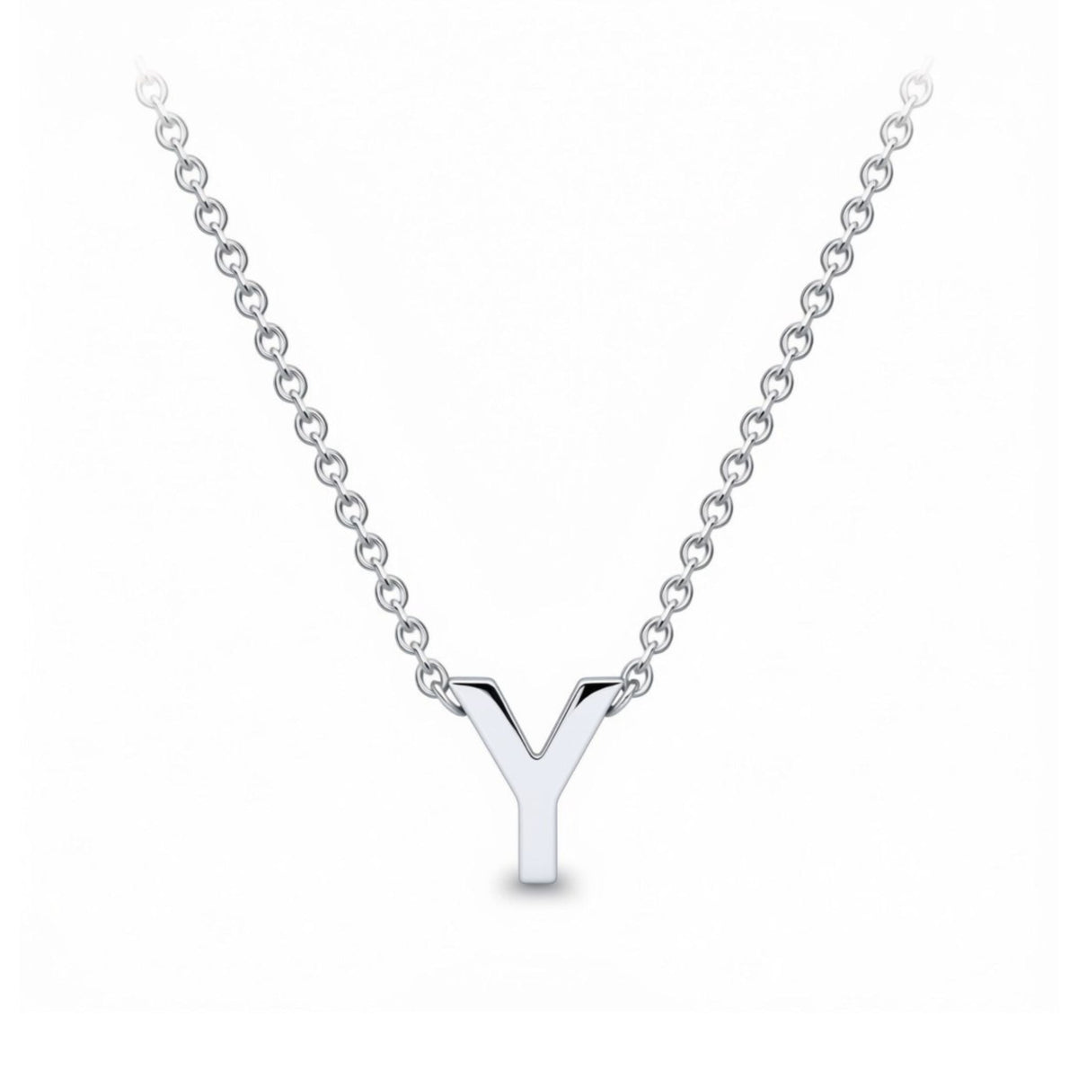 925 Sterling Silver Letter Necklace