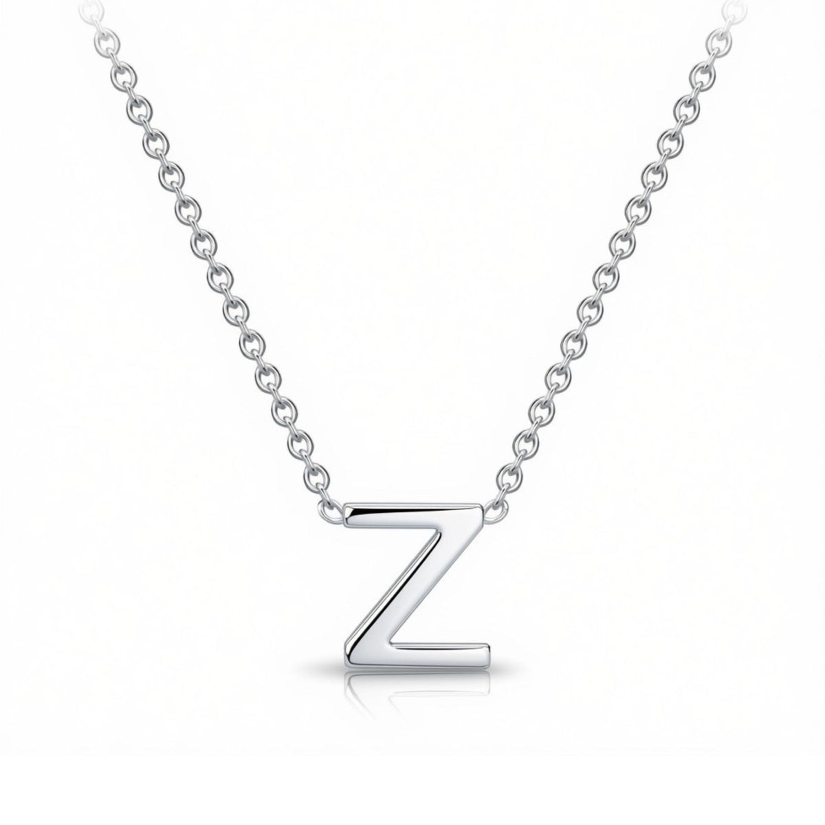 925 Sterling Silver Letter Necklace