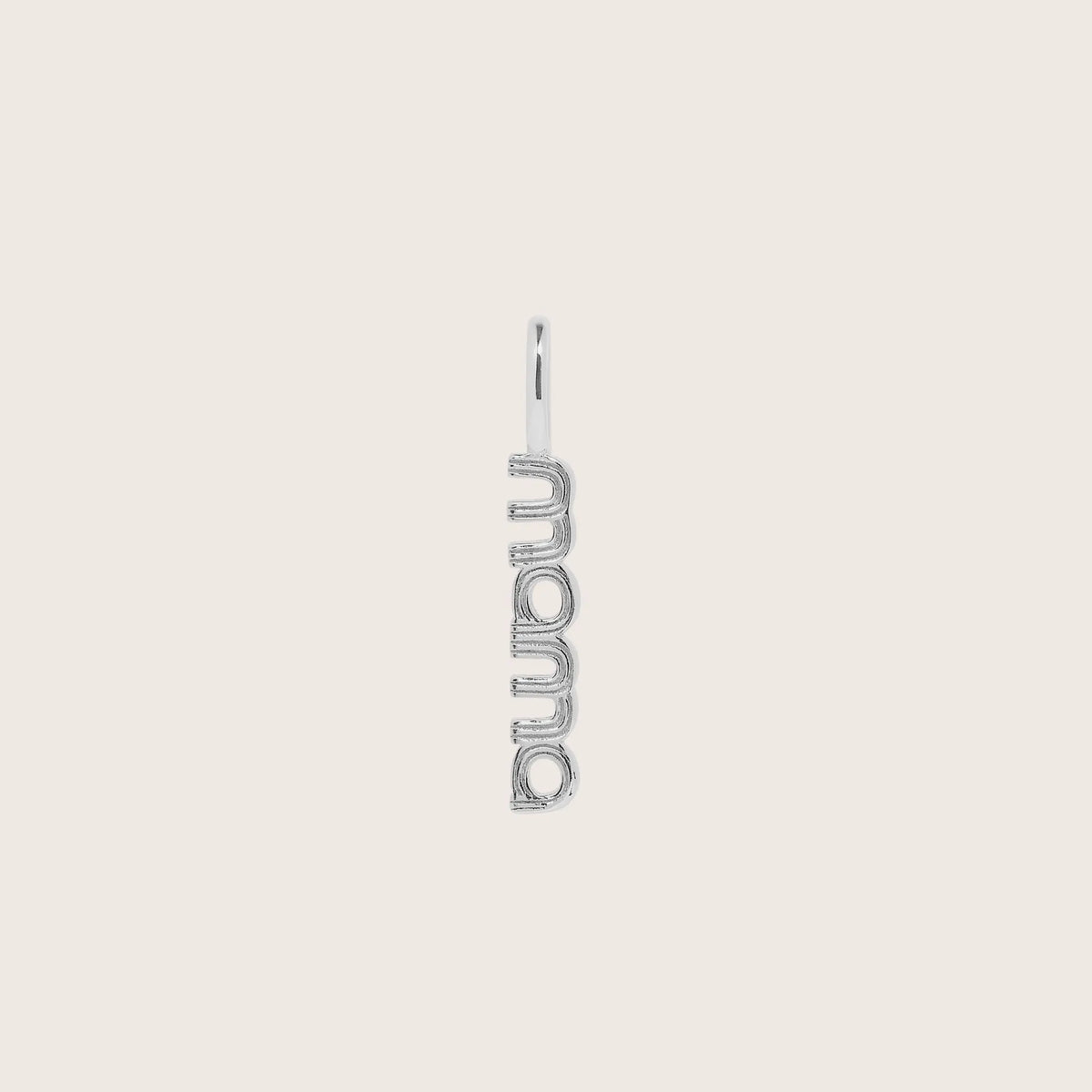925 Sterling Silver Mama Pendant