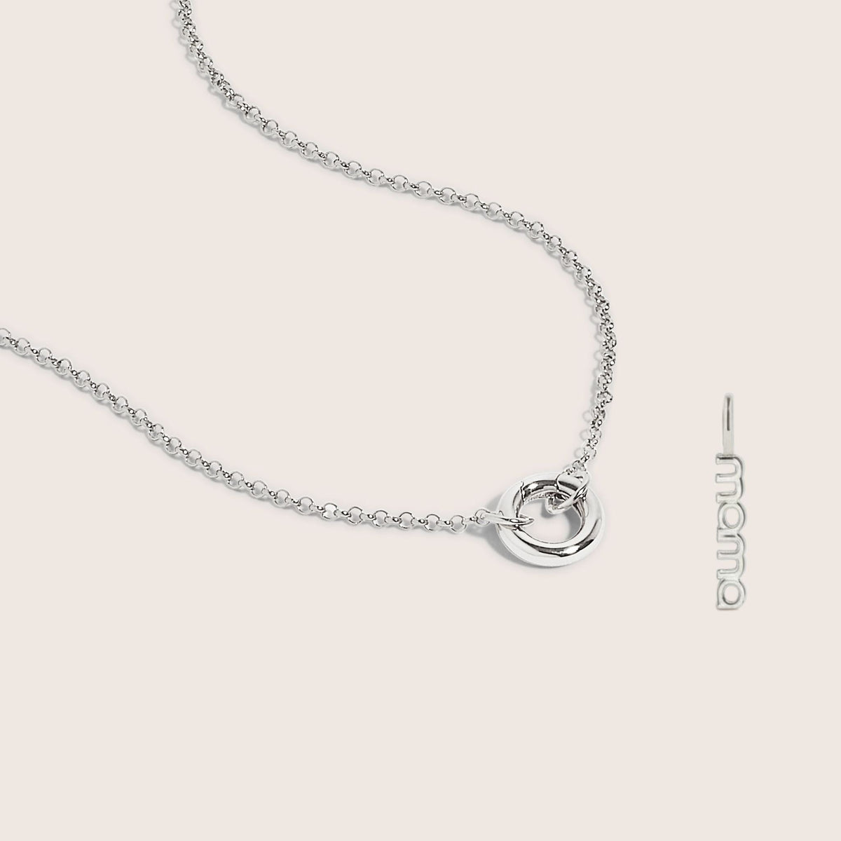 The Mama Charm Necklace Set