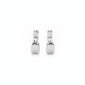 925 Sterling Silver Onda Wave Hoop Earrings