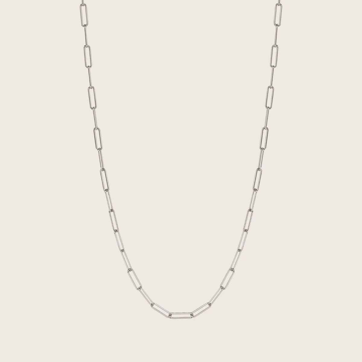 18K Gold Vermeil Rebekka Paperclip Necklace