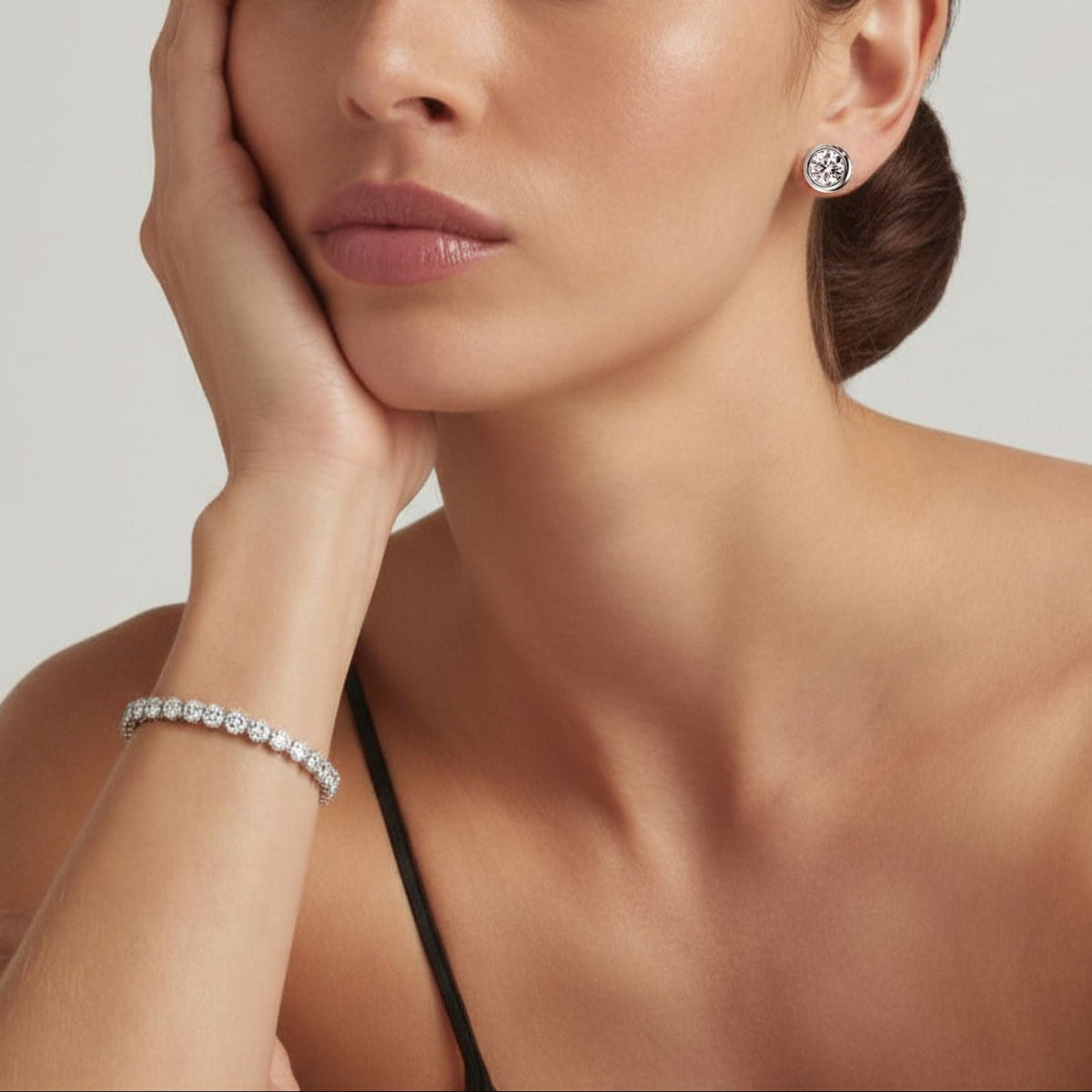 925 Sterling Silver Tennis Bracelet