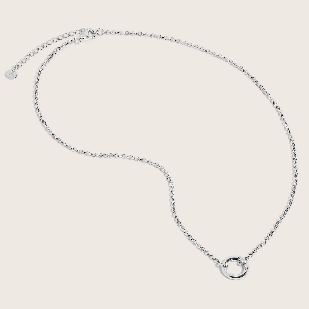925 Sterling Silver Amara CharmEdit Necklace