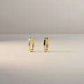 9K Solid Gold Maisee Huggies Earrings
