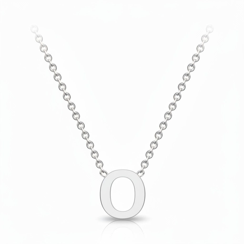 925 Sterling Silver Letter Necklace