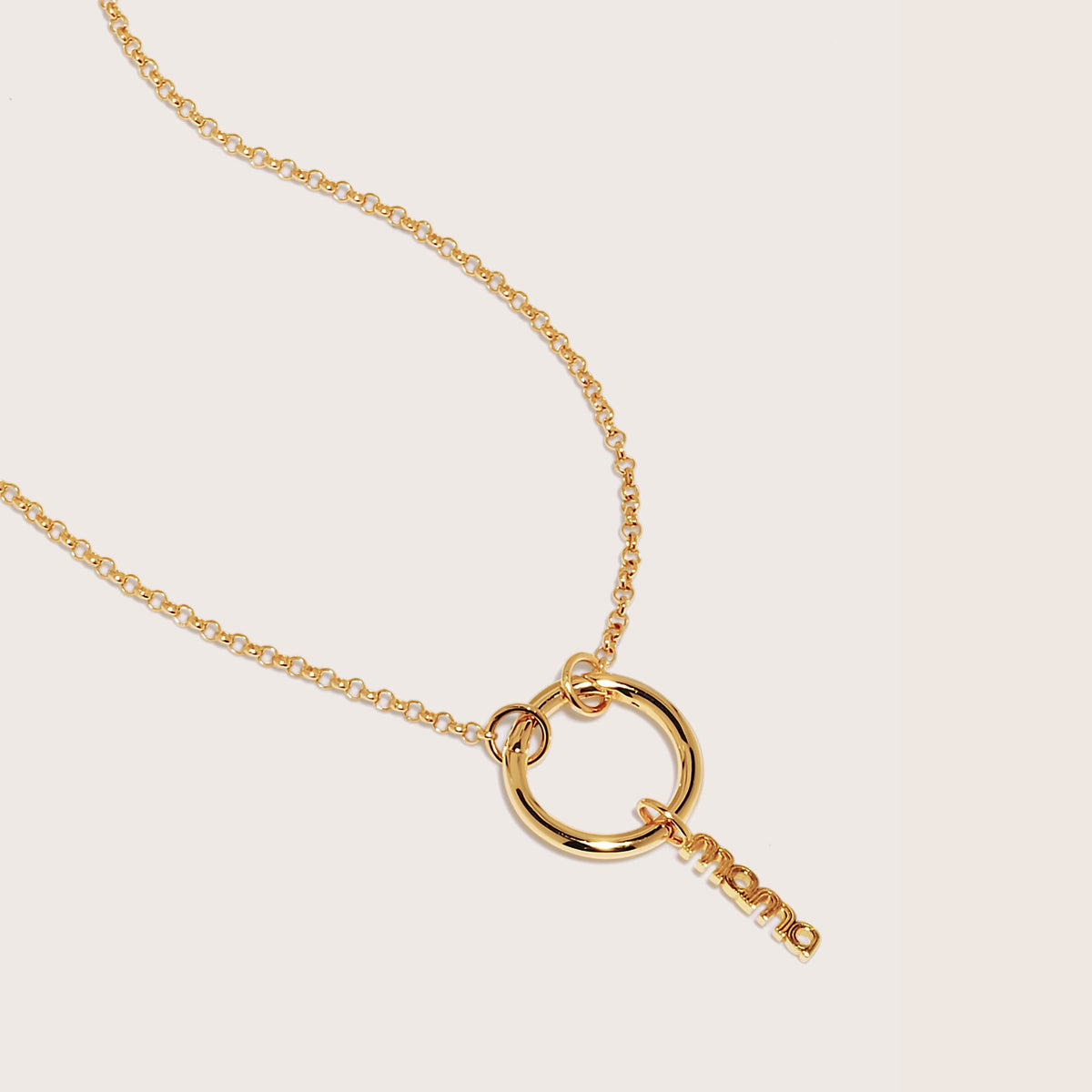 18K Gold Plated Odelia CharmEdit Necklace
